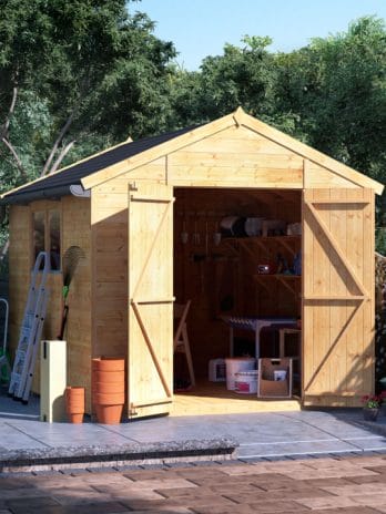 10x8 Expert T&G Apex Workshop - Windowed BillyOh
