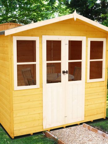 7x5 Shire Haddon Wooden Summerhouse