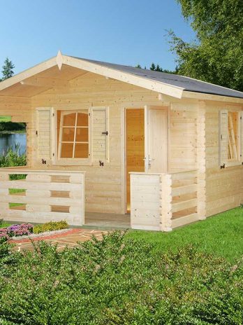 Palmako Emma 3.6m x 3.6m Log Cabin Summerhouse (34mm)