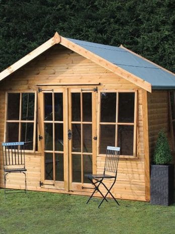 12' x 10' Traditional Wychwood Wooden Summer House