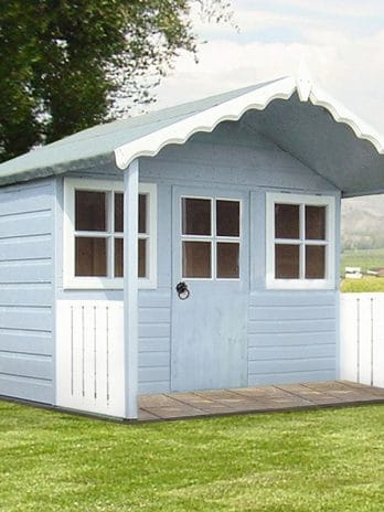 6' x 4' Shire Stork Kids Wooden Playhouse (1.69m x 1.7m)