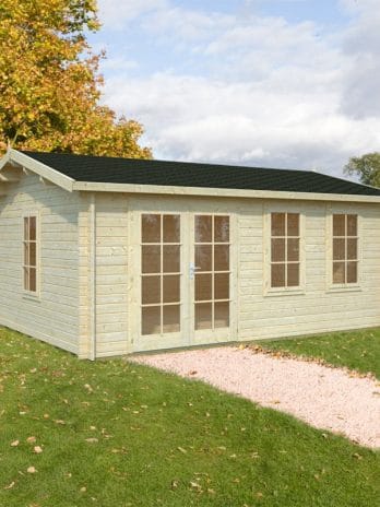 Palmako Iris 5.3m x 4.1m Log Cabin Garden Building (44mm)