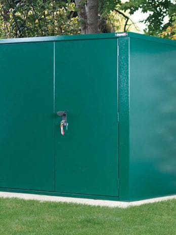 5' x 3' Asgard Securestore Metal Shed (1.5m x 0.95m)