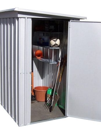 5' x 4' Yardmaster Pent Metal Shed (1.58m x 1.20m)