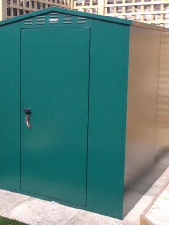 5'2 x 7'4 Asgard Flexistore 1522 Metal Shed (1.58m x 2.24m)