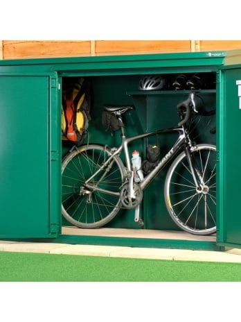 6' x 3' Asgard Annexe Police Approved Metal Bike Shed (1.83m x 0.92m)