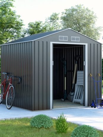 BillyOh Portland Apex Metal Shed - 7 x 4
