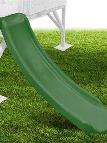 Mad Dash 1.15m Plastic Slide - Forest Green